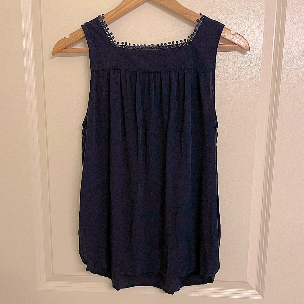 Loft Embroidered Shell Top - Picture 3 of 3